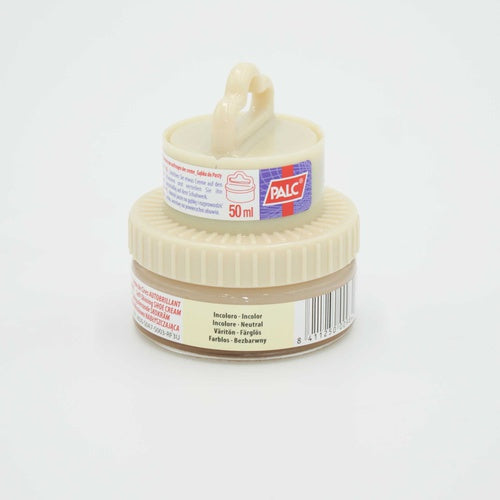 Palc self shine shoe cream with applicator top, made in Spain