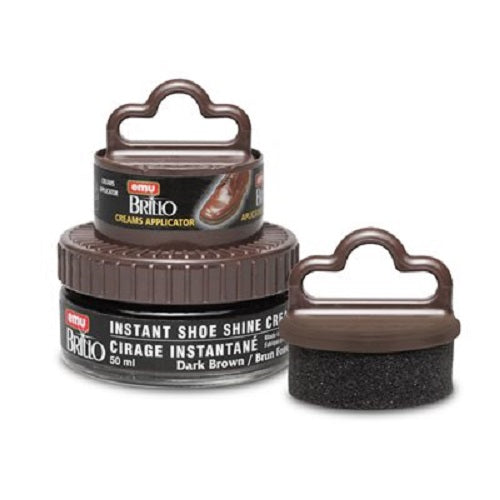 EMU BRILLO™ INSTANT SHOE SHINE CREAM KIT - ASSORTED COLOURS