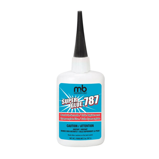 SUPER GLUE 787, MEDIUM FORMULA, BLUE BOTTLE