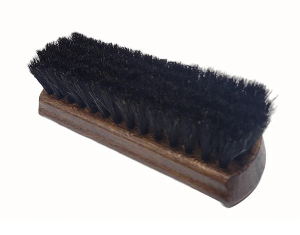 Meltonian Horsehair Shoe Brush, Black or Gray