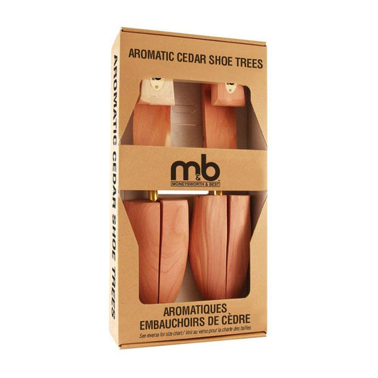 CEDAR SHOE TREES - SPLIT TOE WITH HOOK HEEL MEN'S- ASSORTED SIZES