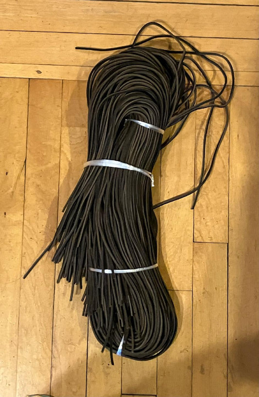 65" Leather laces