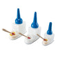 Plastic glue pots, 4 sizes