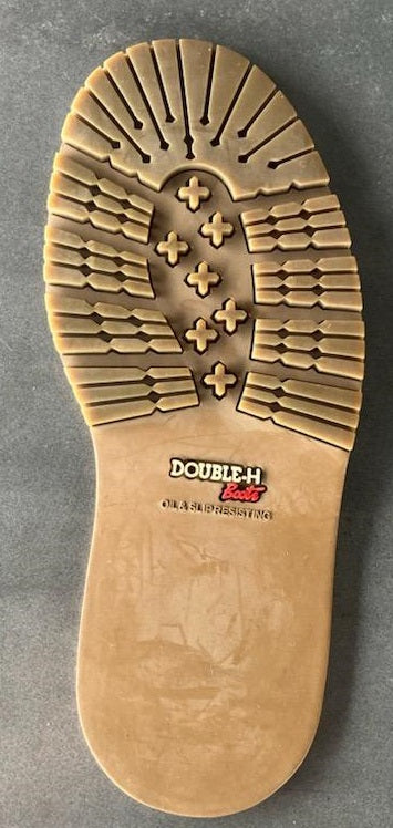 Double H lug sole and heel combo