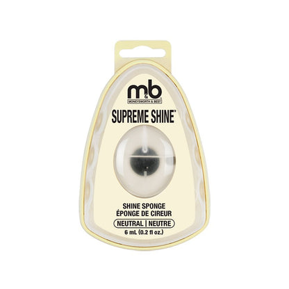 SUPREME SHINE SPONGE, BLACK OR NEUTRAL