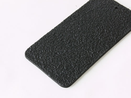 Caster Rugal rubber sheet, black 3mm, 4mm, 5mm, 6mm,  85cm X 125cm