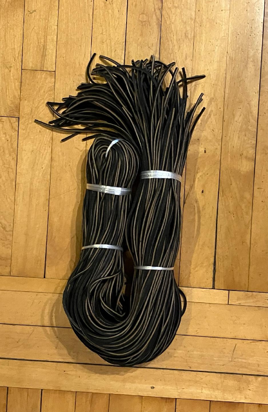 65" Leather laces