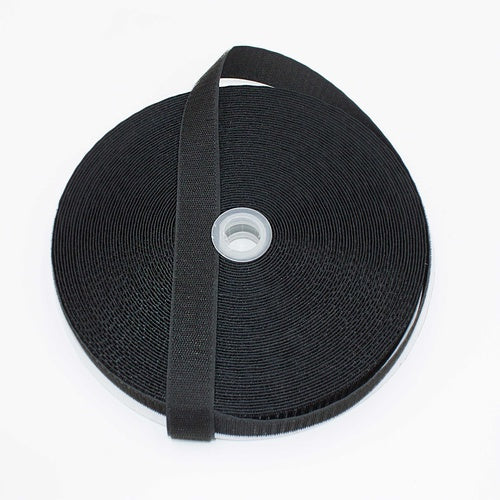 Velcro hook and loop. black and white,  1" and 2 inch