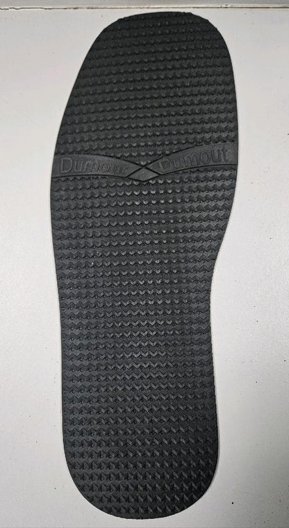 Rubber full sole, wing with pyramid design, 4mm