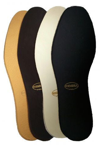 Coimbra Professional leather sock liners, large size 46, sold in 6 pair pack