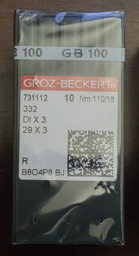 Groz-Beckert 332 long round point needles