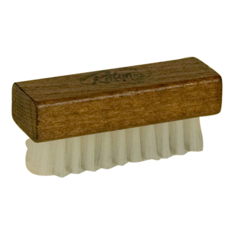 Ralyn wood handle nylon suede brush