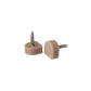 Super Tap Dowels, black, gold pin